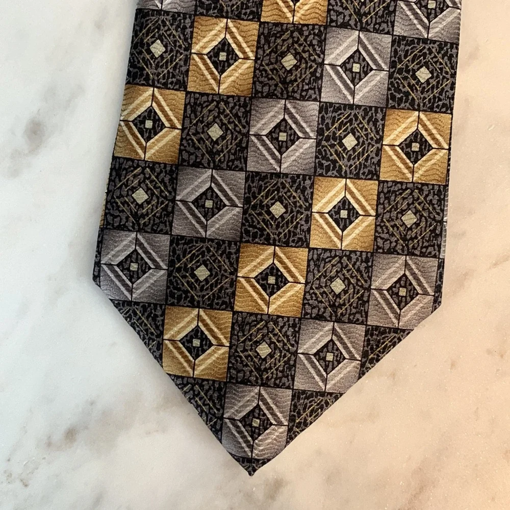 Carlos Devenezia Multicolored Silk Tie